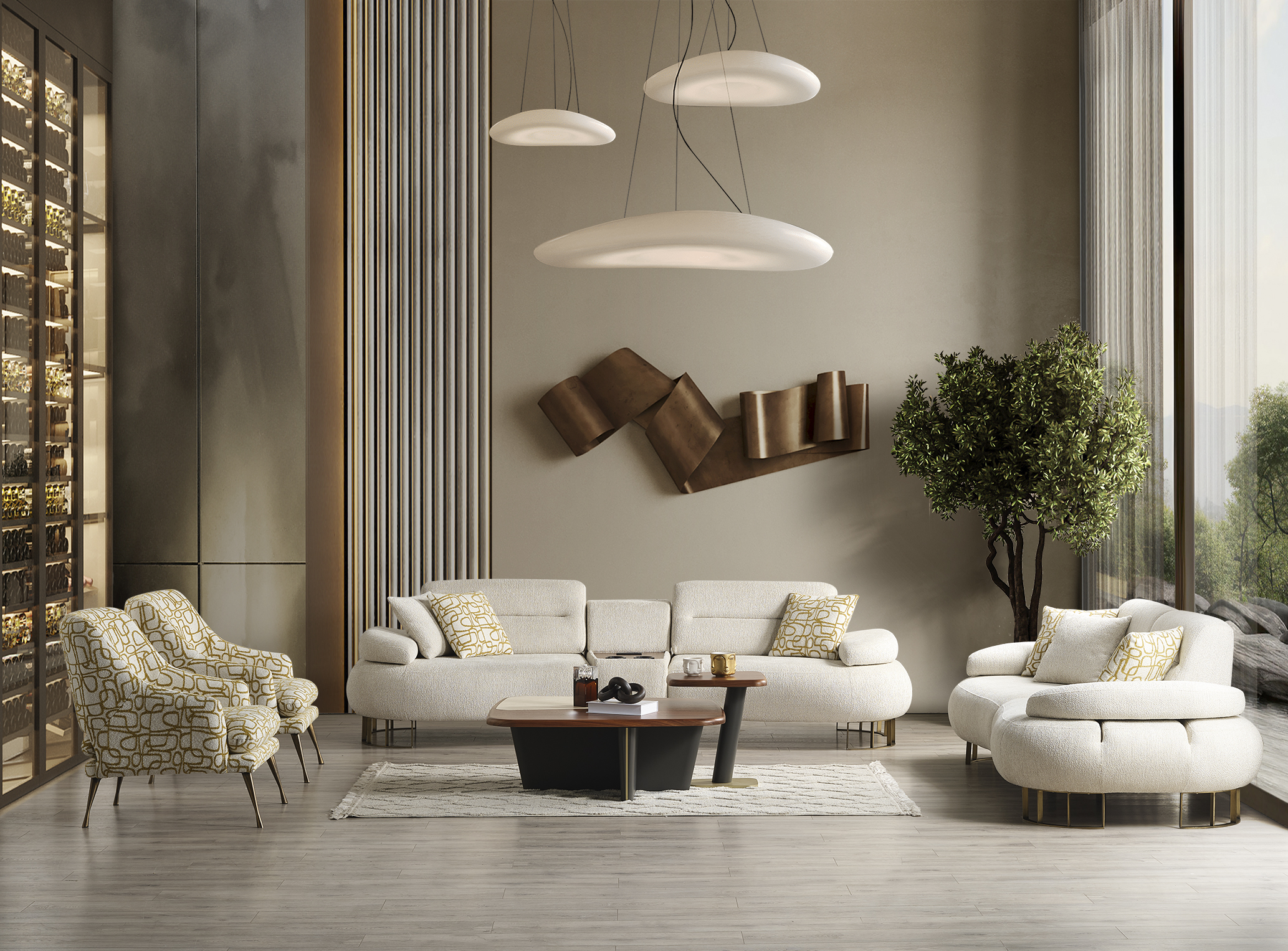 Lotus Sofa Koltuk Takımı