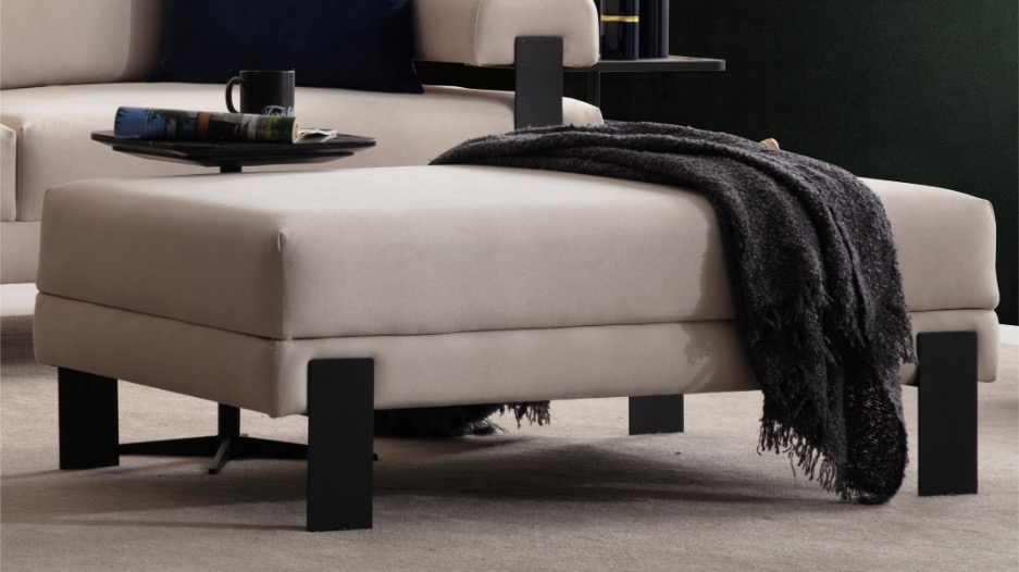 Deep Living Siyah Ayak Koltuk Takımı