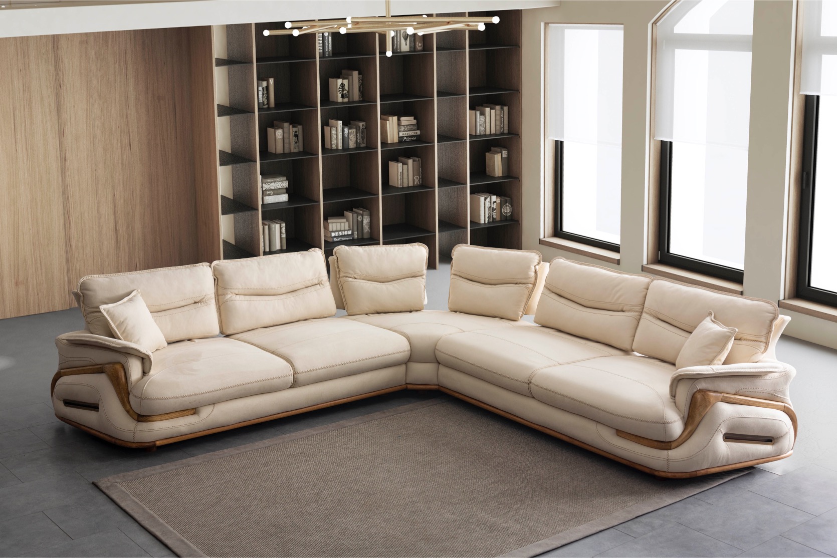 Alfa Corner Beige Köşe Takımı