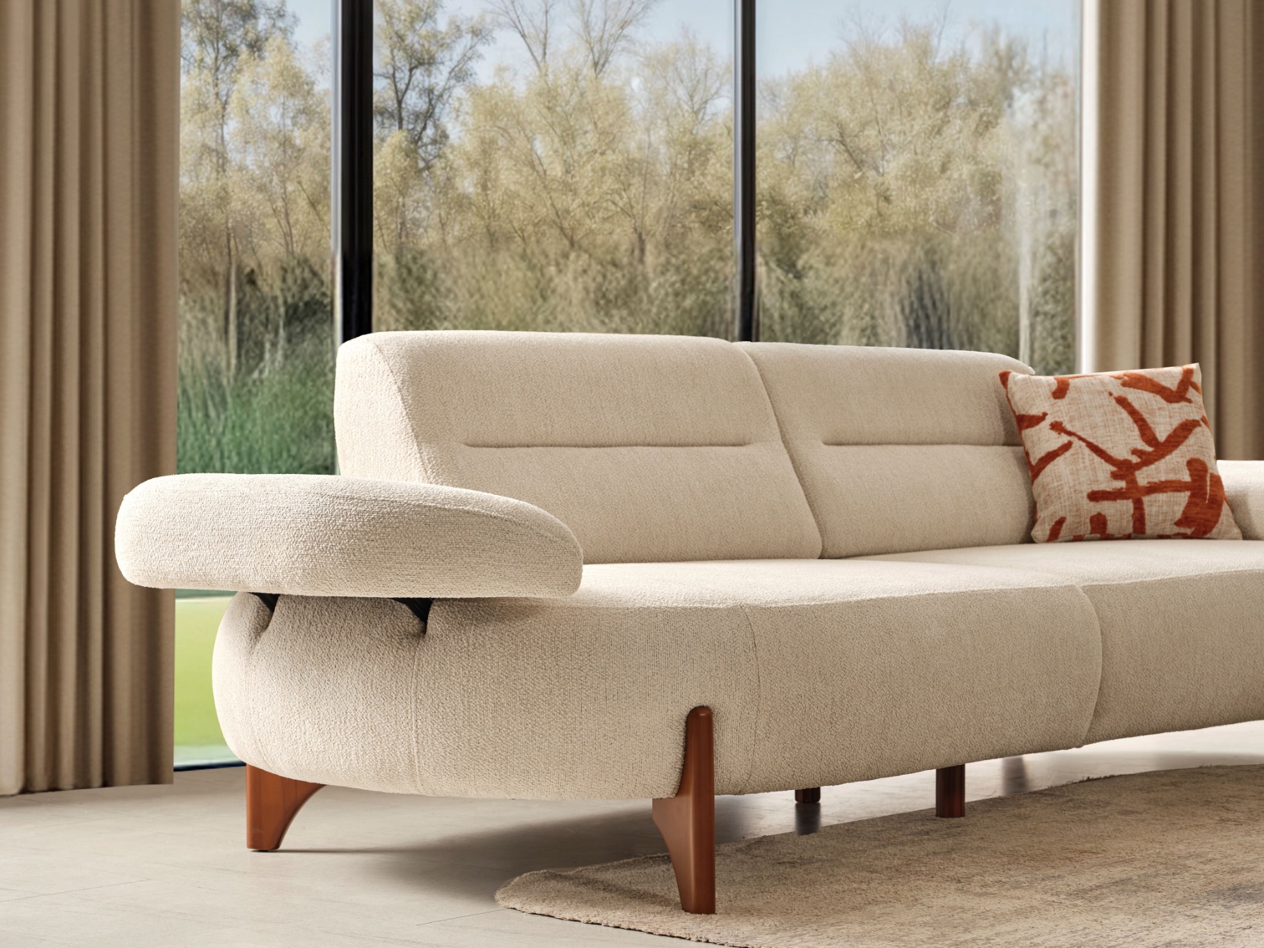 Lotus Wooden Koltuk Takımı