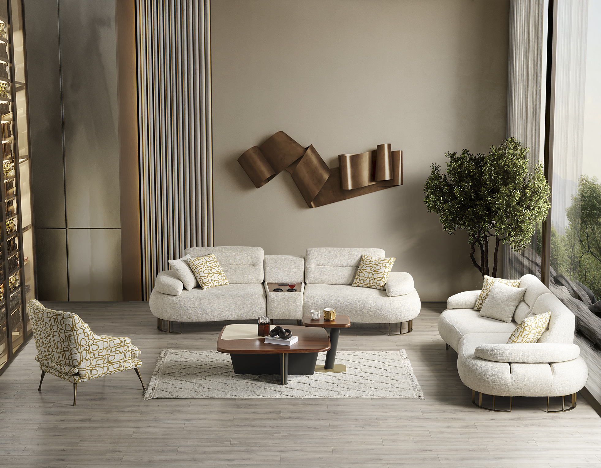 Lotus Sofa Koltuk Takımı