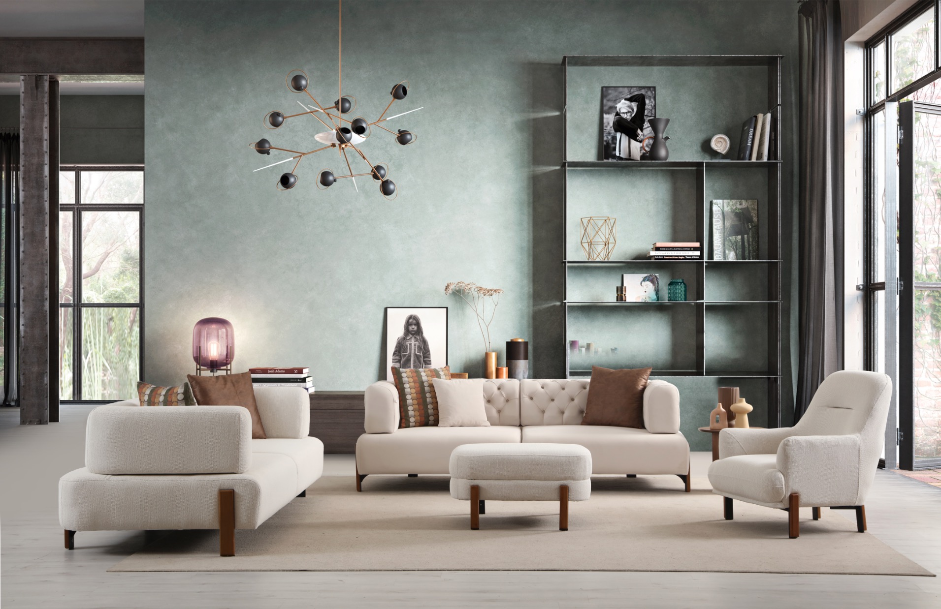Cratos Wood  Koltuk Takımı