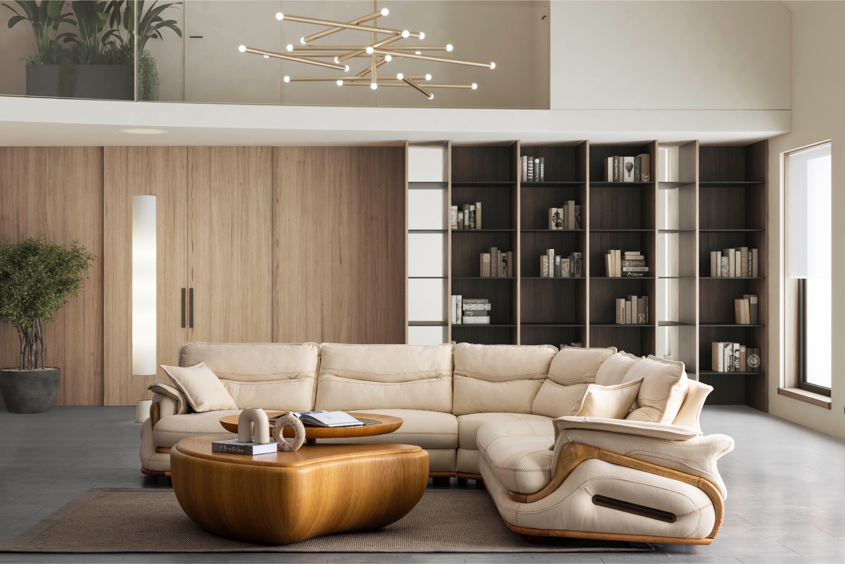 Alfa Corner Beige Köşe Takımı
