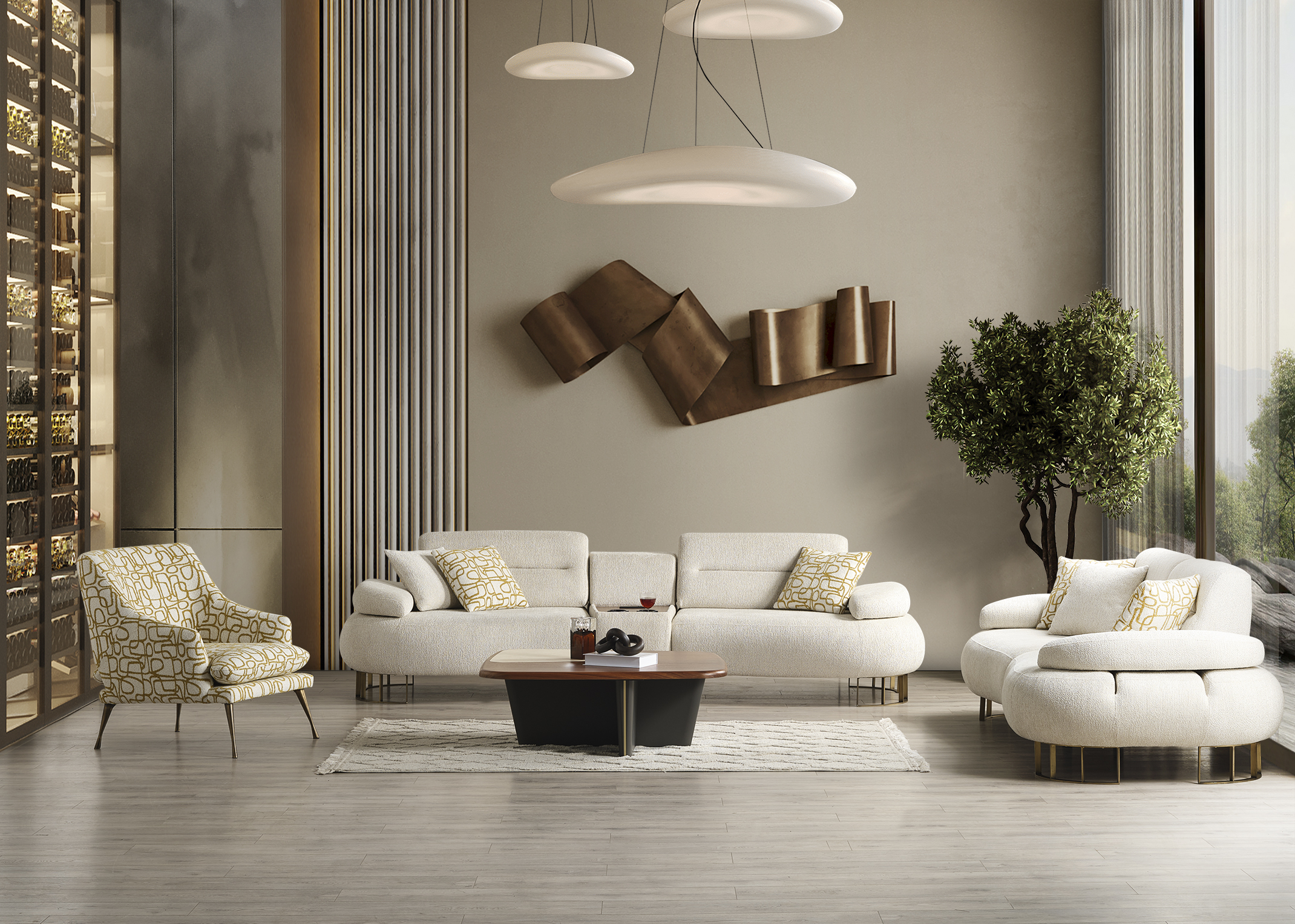 Lotus Sofa Koltuk Takımı