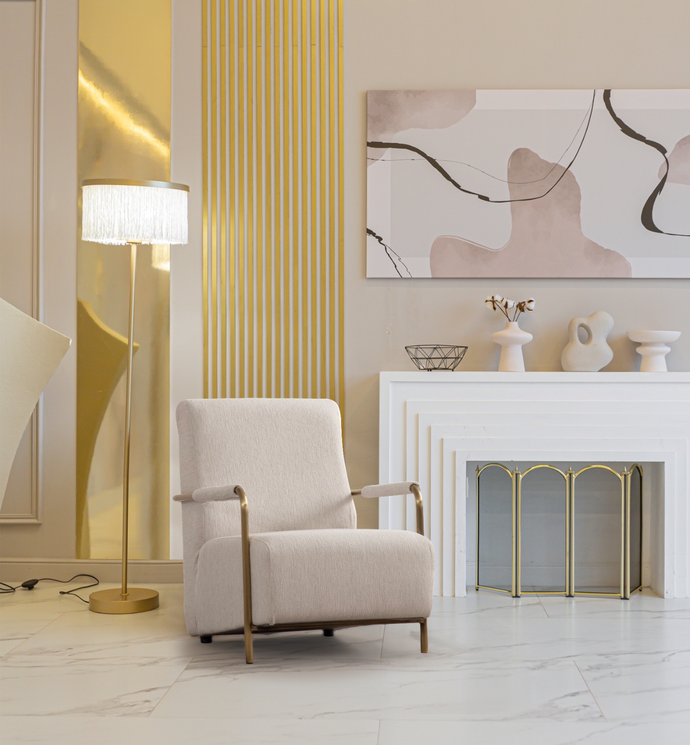 Deep Living Antik Koltuk Takımı